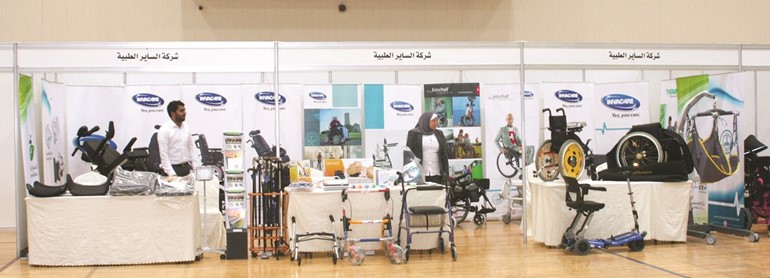 جناح الشركة المشارك في المعرض 