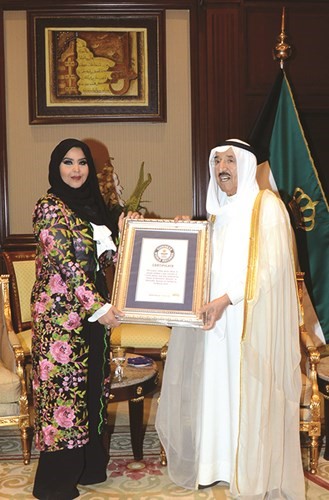 صاحب السمو الامير يستقبل دايمان الشمري
