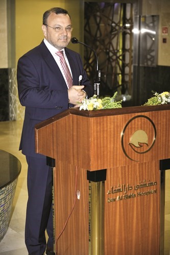 احمد نصرالله متحدثا عن الجهاز الجديد