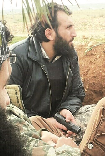 صورة ارشيفية لابي عمر سراقب القائد العسكري العام لجبهة فتح الشام﻿