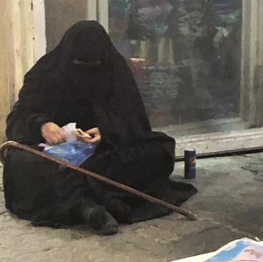 المتسولة السورية﻿