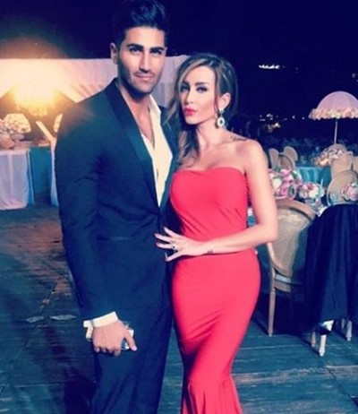 ملك جمال لبنان يدخل القفص الذهبي.. وهذه هي زوجته!!