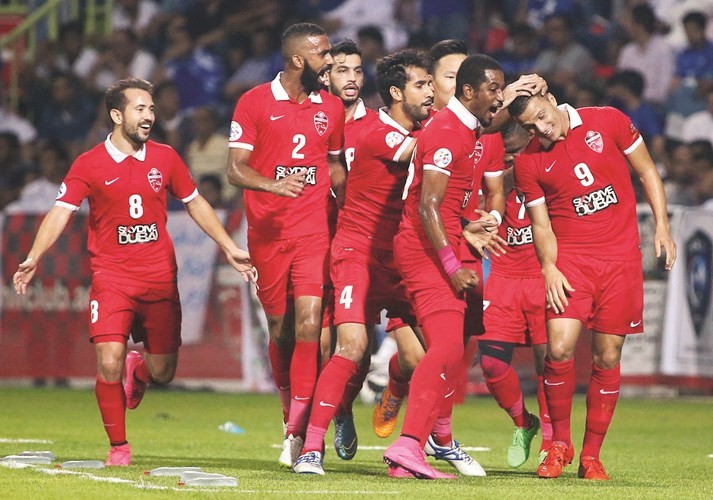 نجوم اهلي دبي يلعبون السوبر في مصر 