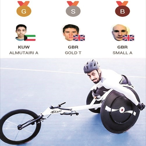 اسم اللاعب احمد نقا المطيري على لائحة الذهب ﻿