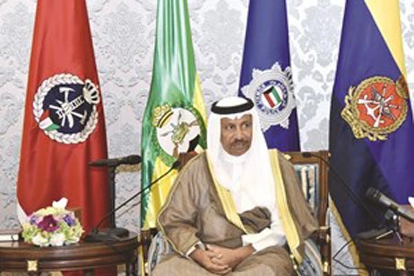سمو رئيس الوزراء الشيخ جابر المبارك في ديوانية وزارة الداخلية