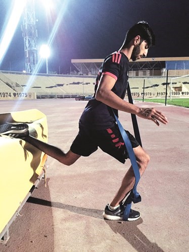 احمد الزنكي يسعى للعودة سريعا