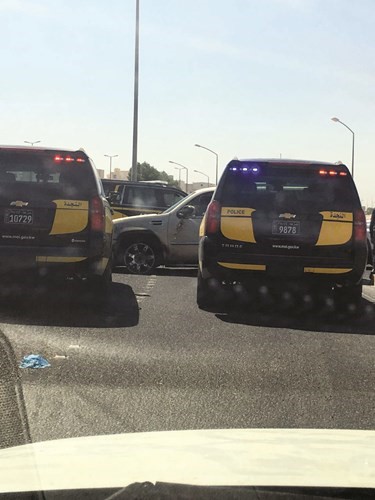 سيارات النجدة ضبطت الحدث الذي حاول الفرار
