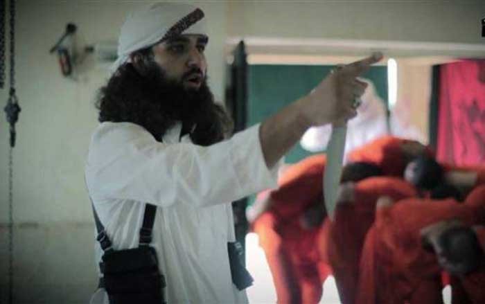 بالصور.. داعش يضحي بـ19 شخصاً كالمواشي!