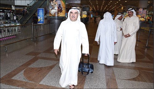 وصول الحاج محمد الكندري