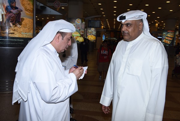 نواف العتيبي مصرحا لـ الانباء تصويراحمد علي
