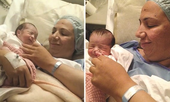 النائبة جهاد تنشر صورة مولودتها «كارما»: «هتكوني فخورة إني مامي»