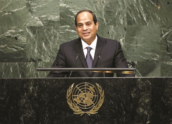 صورة ارشيفية للرئيس المصري عبدالفتاح السيسي