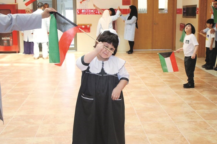 الطلبة خلال احد الانشطة﻿
