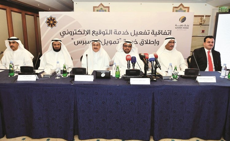  جانب من المؤتمر الصحافي	 قاسم باشا ﻿