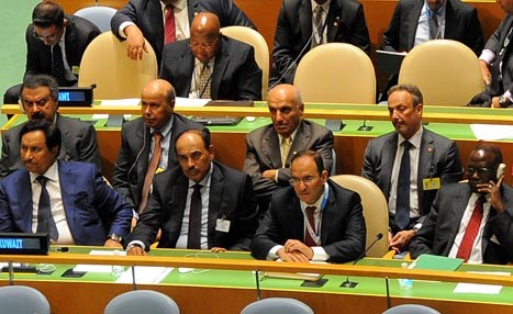 وفد الكويت برئاسة ممثل صاحب السمو الأمير سمو رئيس مجلس الوزراء الشيخ جابر المبارك