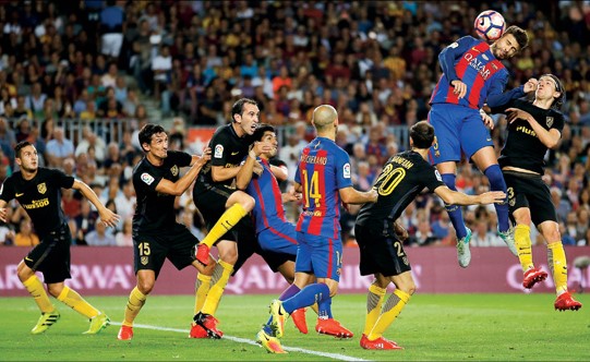  صراع مدريد وبرشلونة العملاقين ينتهي بالتعادل                                                                                                                                                                                                                                      (أ.پ)