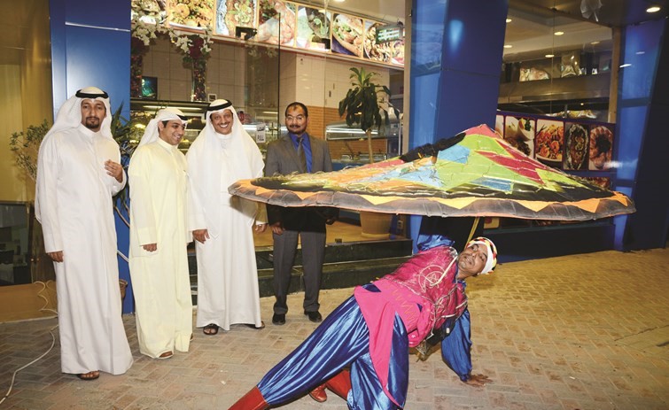  وفقرة من حفل الافتتاح﻿