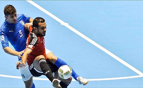 مصر تصطدم بالأرجنتين في ربع نهائي «مونديال الصالات»