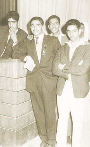 ﻿طلبة القسم الداخلي بثانوية الشويخ عام 1964﻿