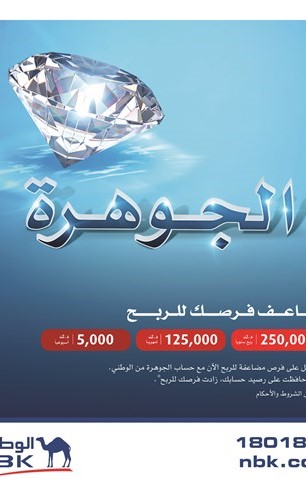 «الوطني» يعلن 3 فائزين بسحوبات «الجوهرة»