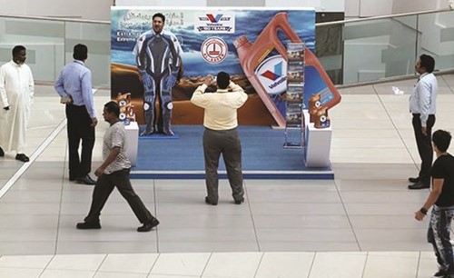 تفاعل مميز من قبل رواد المجمع﻿