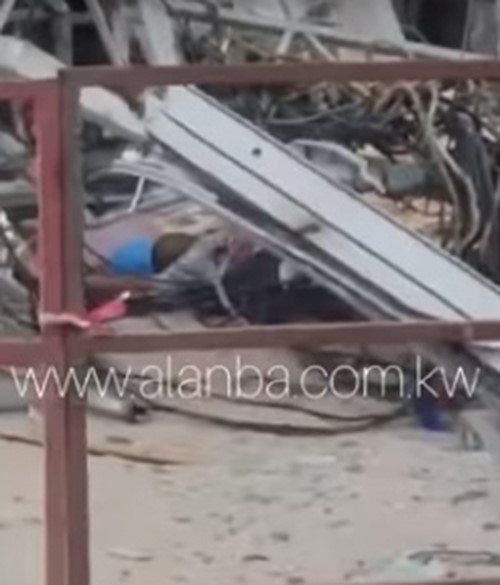 الإطفاء: مصرع عامل وإصابة آخر نجا من الموت بأعجوبة في إنهيار رافعة من الطابق ال 39