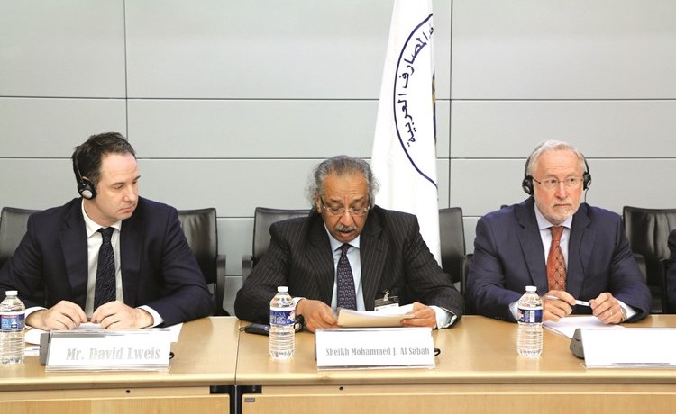 الشيخ محمد الجراح مترئسا الدورة الثالثة لمؤتمر الحوار المصرفي العربي - الاوروبي﻿