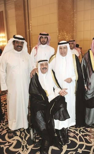 احمد الجربا مع المهنئين﻿