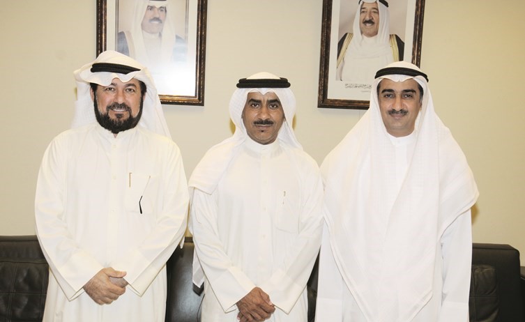 ديوسف العلي مع دسعد الشبو وبدر الردعان ﻿