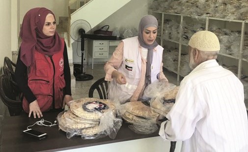 جانب من انشطة مشروع الرغيف ﻿