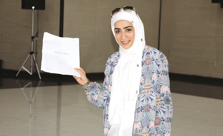 الزميلة فاطمة اليتيم ﻿