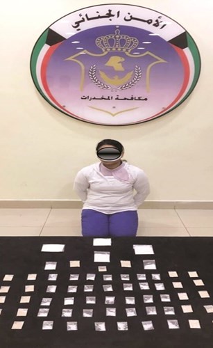 الوافدة قبل احالتها للنيابة العامة﻿