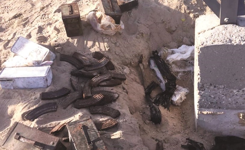 الذخيرة المضبوطة في الاحمدي شبه تالفة﻿