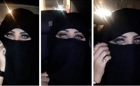 بالفيديو.. حليمة بولند بالنقاب داخل سيارة فاخرة بالسعودية
