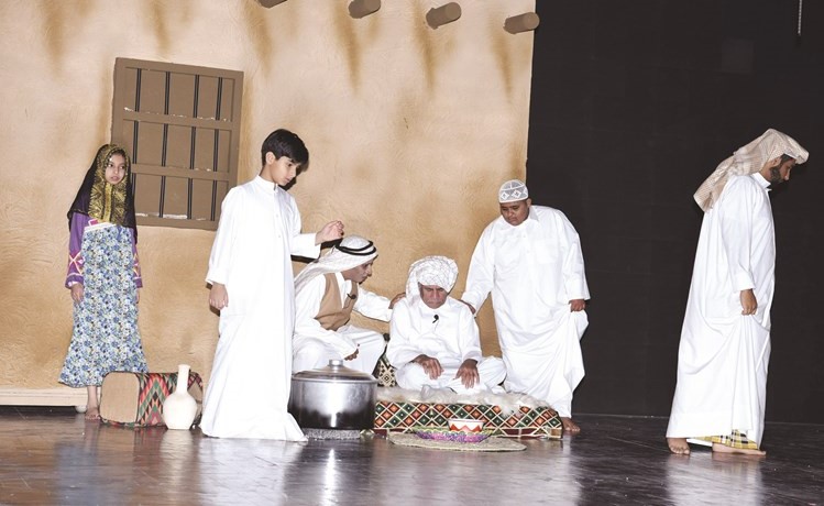 احدى فقرات الحفل﻿