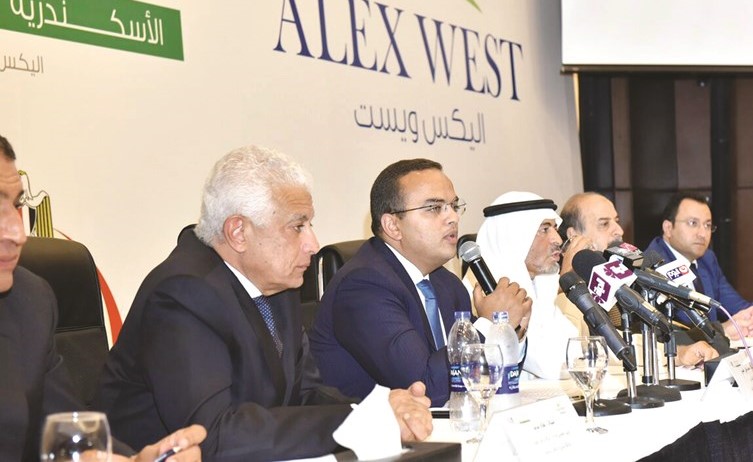 جانب من المؤتمر الصحافي لاطلاق المشروع﻿