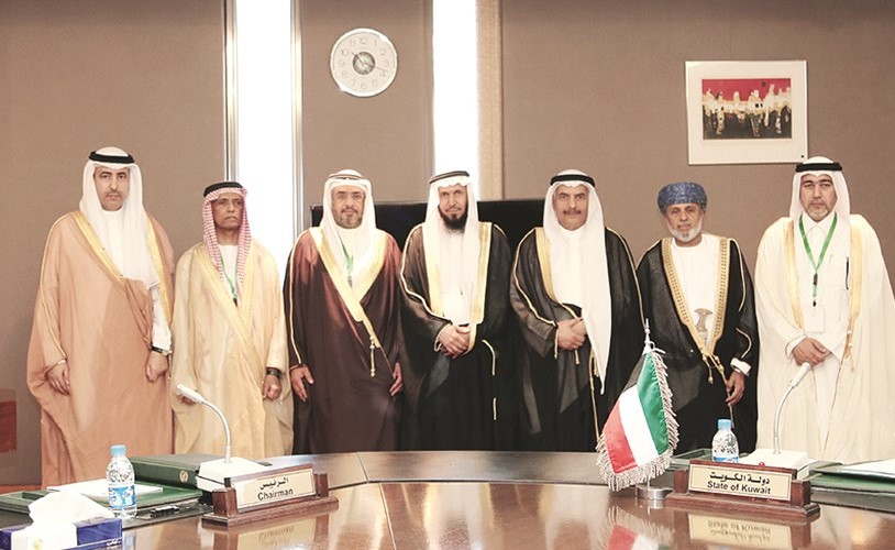 وكلاء المحاسبة الخليجيون خلال اجتماعهم بالرياض﻿