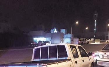 مركبة رامبو اصطدمت بعدة مركبات ودوريتين﻿