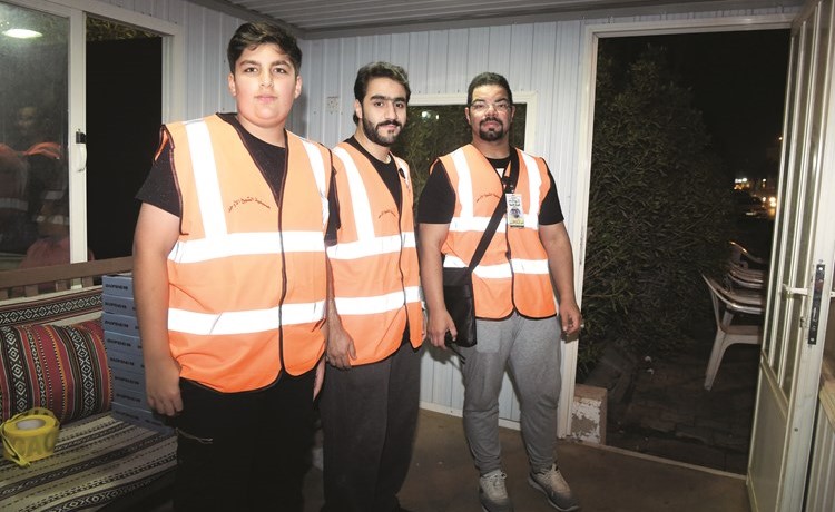 فريق المتطوعين﻿