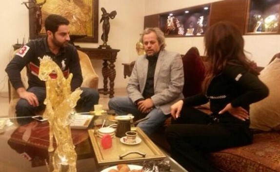 بالصور.. لقطات من منزل نجوى كرم