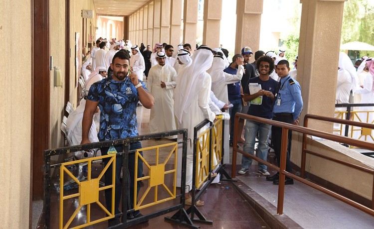 حضور طلابي مميز في الانتخابات الجامعية﻿