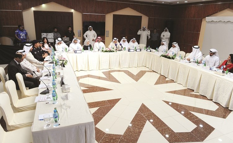 جانب من ورشة العمل الاولى للمتحدثين الرسميين في الجهات الحكومية ﻿