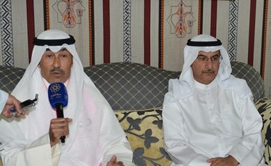 الخالد مصرحا لوسائل الاعلام﻿
