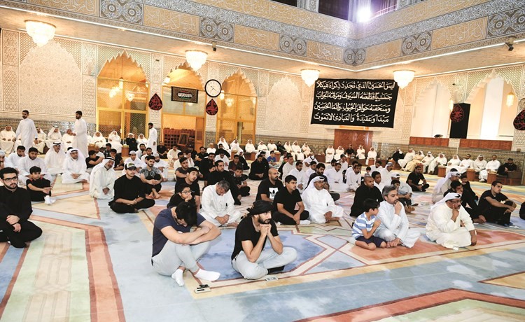 من مجالس العزاء	قاسم باشا﻿
