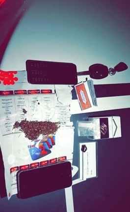 حبوب ومواد مخدرة وادوات تعاط﻿
