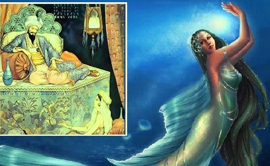 بالفيديو.. جثة لفظها  البحر برأس انسان وذيل سمكة