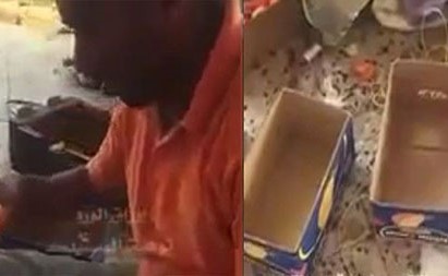 فيديو: عامل يلجأ لحيلة جديدة لغش الزبائن في أحد أسواق الرياض