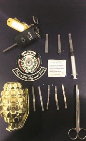 المضبوطات﻿