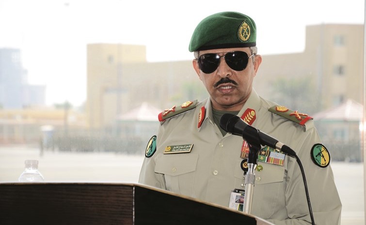 اللواء الركن فالح شجاع ملقيا كلمته﻿