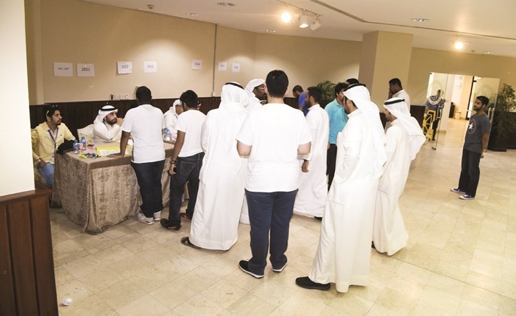 الاقبال على الاقتراع في الكلية لانتخابات روابط الهندسة تراجع عن العام الماضي	(محمد هاشم﻿)